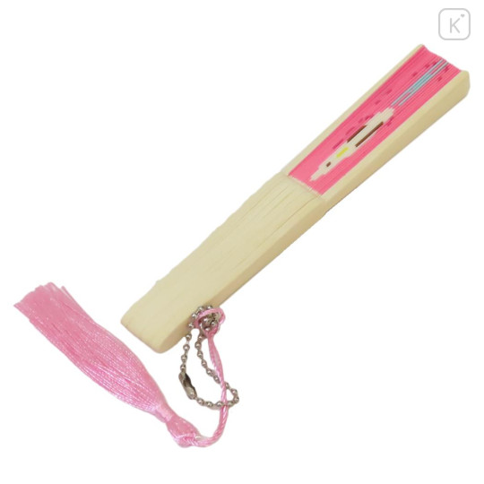 Japan Sanrio Mini Fan Keychain - My Melody - 3