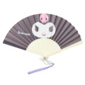 Japan Sanrio Mini Fan Keychain - Kuromi - 1