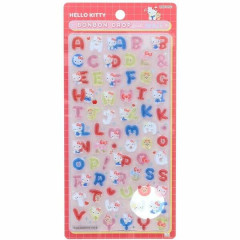 Japan Sanrio Bonbon Drop Seal 3D Sticker - Hello Kitty : Moji Standard