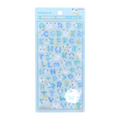 Japan Sanrio Bonbon Drop Seal 3D Sticker - Pochacco : Moji