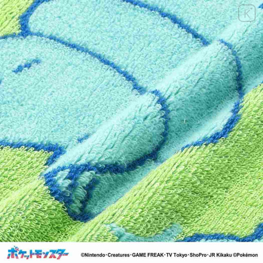 Japan Pokemon Fluffy Half Handkerchief Set - Sprigatito & Terapagos - 3