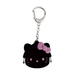 Japan Sanrio Mimi Pochi Bit Keychain - Hello Kitty : Black