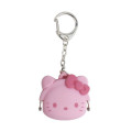 Japan Sanrio Mimi Pochi Bit Keychain - Hello Kitty : Pink - 1