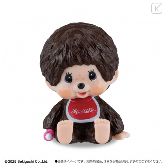 Japan Monchhichi Interior Mini Figures Full Set - Monchhichi-chan & Monchhichi-kun - 4