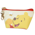 Japan Disney Triangular Mini Pouch - Pooh : Hunny Bee - 1