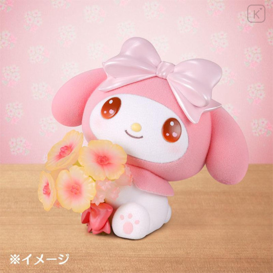 Japan Sanrio Miniature Figure - My Melody : Mofamofy Flower Bouquet - 6