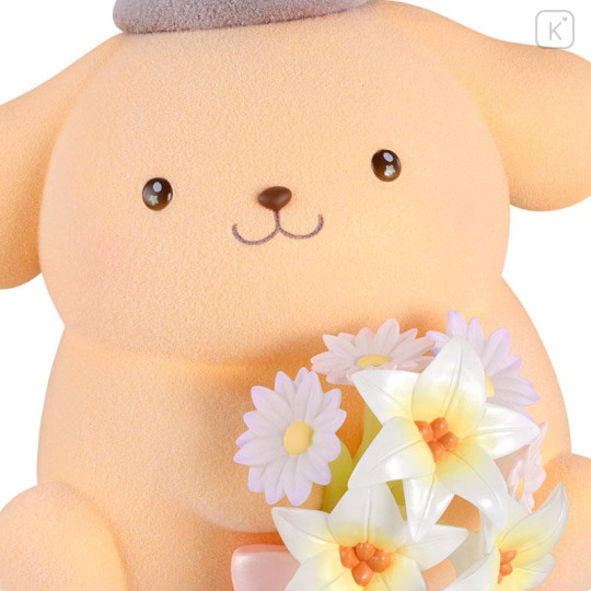 Japan Sanrio Miniature Figure - Pompompurin : Mofamofy Flower Bouquet - 4