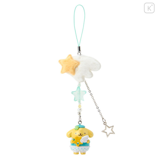 Japan Sanrio Original Mascot Strap - Pompompurin : Sparkling Wish - 1