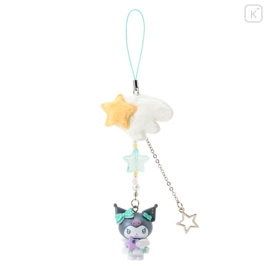 Japan Sanrio Original Mascot Strap - Kuromi : Sparkling Wish - 1