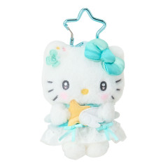 Japan Sanrio Original Mascot Holder - Hello Kitty : Sparkling Wish Wings