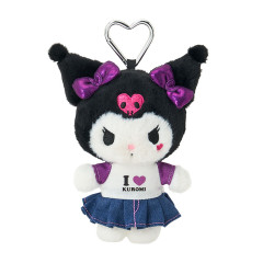 Japan Sanrio Original Mascot Holder - Kuromi : I Love Sanrio Characters