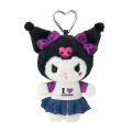 Japan Sanrio Original Mascot Holder - Kuromi : I Love Sanrio Characters - 1
