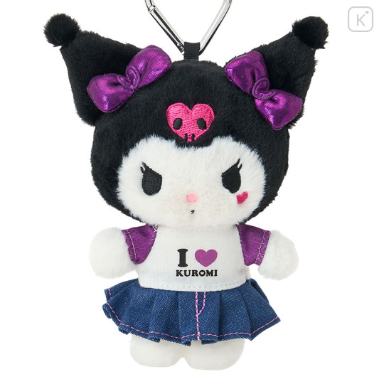 Japan Sanrio Original Mascot Holder - Kuromi : I Love Sanrio Characters - 2
