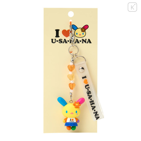 Japan Sanrio Original Mascot Strap - Usahana : I Love Sanrio Characters - 1