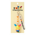 Japan Sanrio Original Mascot Strap - Usahana : I Love Sanrio Characters - 1
