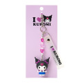 Japan Sanrio Original Mascot Strap - Kuromi : I Love Sanrio Characters - 1