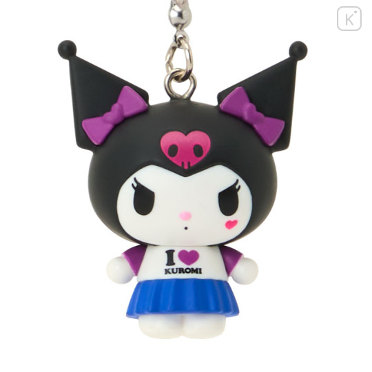 Japan Sanrio Original Mascot Strap - Kuromi : I Love Sanrio Characters - 3