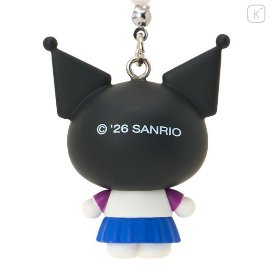 Japan Sanrio Original Mascot Strap - Kuromi : I Love Sanrio Characters - 4
