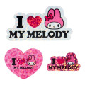 Japan Sanrio Original Hologram Sticker Set - I Love Sanrio Characters - 4
