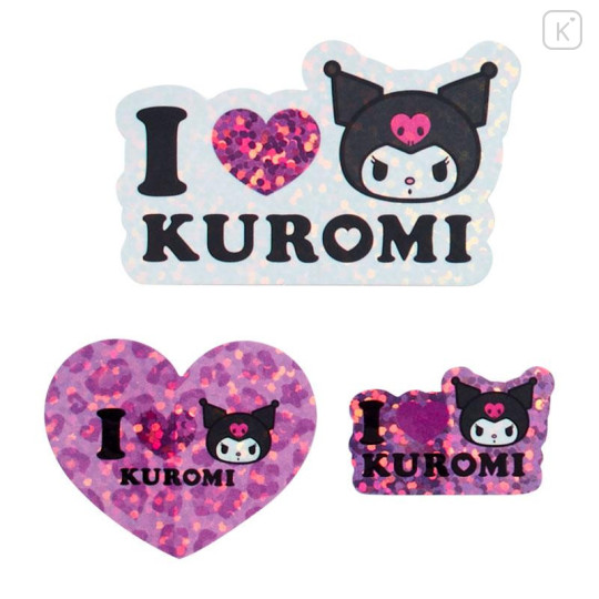 Japan Sanrio Original Hologram Sticker Set - I Love Sanrio Characters - 6
