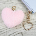 Japan Sanrio Mini Pouch & Pass Case Card Holder with Reel - Usahana : Light Blue Dangling Tail - 5