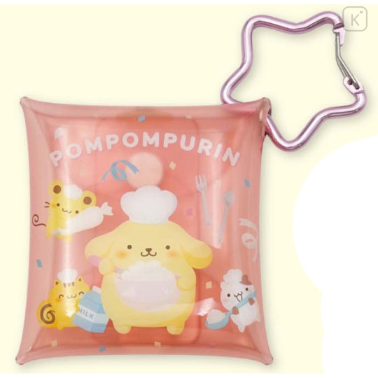Japan Sanrio Clear Multi Case (SS) - Pompompurin : 30th Anniversary Friends - 1