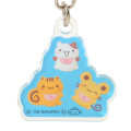 Japan Sanrio Acrylic Keychain 3 Charm - Pompompurin : 30th Anniversary Friends - 3