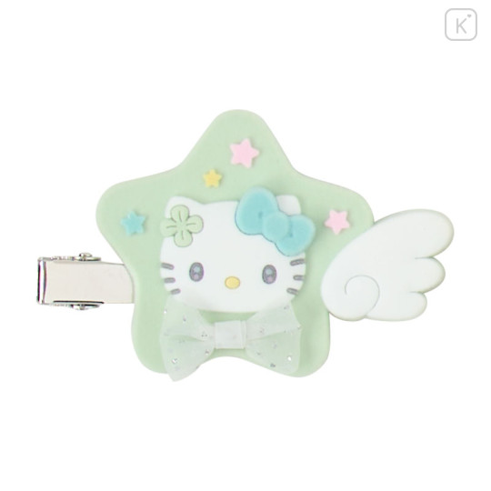 Japan Sanrio Original Secret Hair Clip - Sparkling Wish Characters Flocked Star Blind Box A - 2