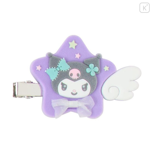 Japan Sanrio Original Secret Hair Clip - Sparkling Wish Characters Flocked Star Blind Box B - 5