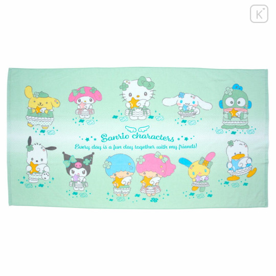 Japan Sanrio Original Beach Towel - Sparkling Wish - 1