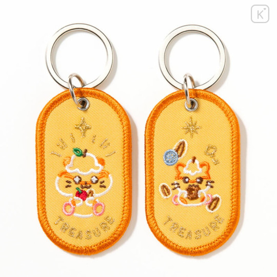 Japan Sanrio 2/8b Pair Key Ring - Corocorokuririn : Treasure - 2