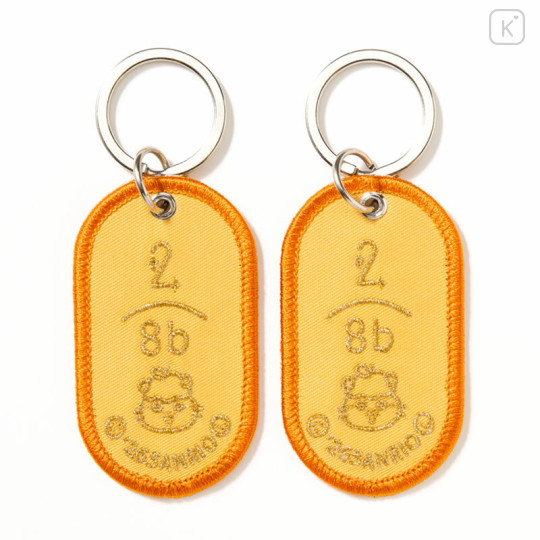 Japan Sanrio 2/8b Pair Key Ring - Corocorokuririn : Treasure - 3