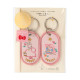 Japan Sanrio 2/8b Pair Key Ring - Marron Cream : Dressy