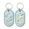 Japan Sanrio 2/8b Pair Key Ring - Usahana : Colorful - 2