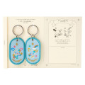 Japan Sanrio 2/8b Pair Key Ring - Usahana : Colorful - 4