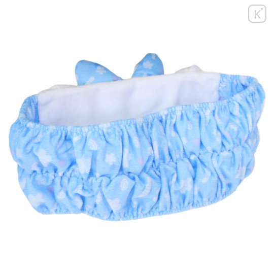 Japan Sanrio Spa Headband with Ears - Cinnamoroll : Sakura Ribbon Sky Blue - 2