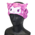 Japan Sanrio Spa Headband with Ears - Kuromi : Sakura Purple - 3