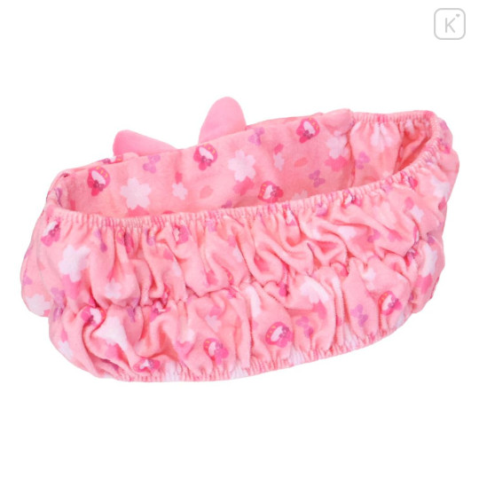 Japan Sanrio Spa Headband with Ears - My Melody : Sakura Ribbon Pink - 2
