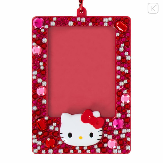 Japan Sanrio Original Trading Card Holder - Hello Kitty : Enjoy Idol Sparkling Stones - 2