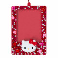 Japan Sanrio Original Trading Card Holder - Hello Kitty : Enjoy Idol Sparkling Stones - 2
