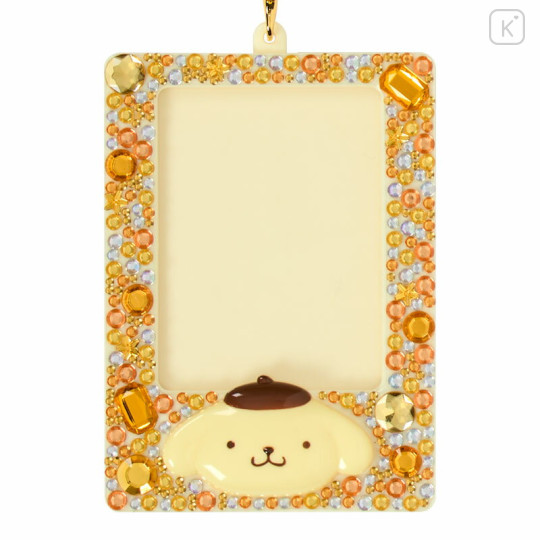 Japan Sanrio Original Trading Card Holder - Pompompurin : Enjoy Idol Sparkling Stones - 2