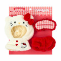 Japan Sanrio Original Plush Costume - Hello Kitty : Enjoy Idol Cape & Pant & Eye Mask - 1