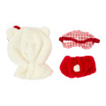 Japan Sanrio Original Plush Costume - Hello Kitty : Enjoy Idol Cape & Pant & Eye Mask - 3