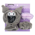 Japan Sanrio Original Plush Costume - Kuromi : Enjoy Idol Cape & Pant & Eye Mask - 1