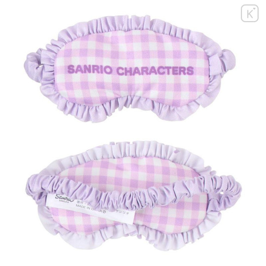 Japan Sanrio Original Plush Costume - Kuromi : Enjoy Idol Cape & Pant & Eye Mask - 6