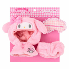 Japan Sanrio Original Plush Costume - My Melody : Enjoy Idol Cape & Pant & Eye Mask