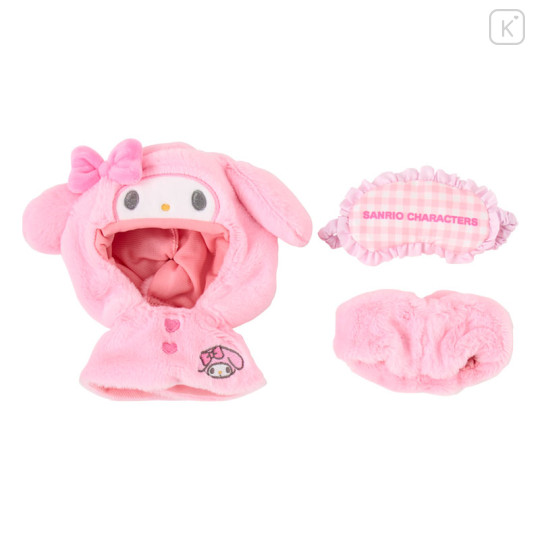 Japan Sanrio Original Plush Costume - My Melody : Enjoy Idol Cape & Pant & Eye Mask - 2
