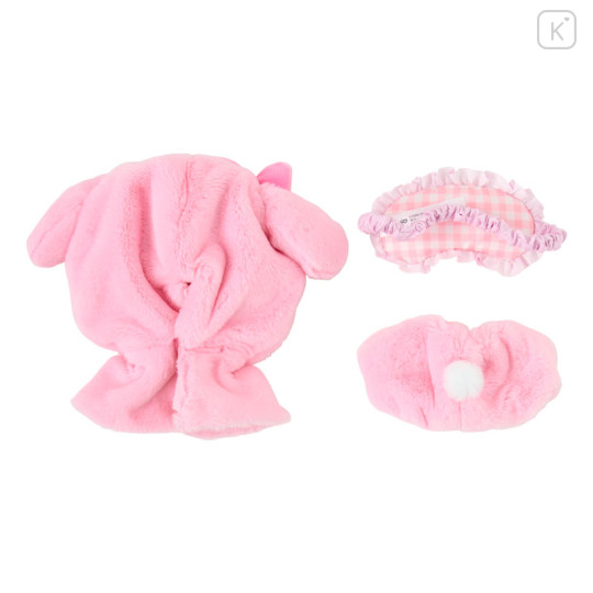Japan Sanrio Original Plush Costume - My Melody : Enjoy Idol Cape & Pant & Eye Mask - 3