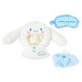 Japan Sanrio Original Plush Costume - Cinnamoroll : Enjoy Idol Cape & Pant & Eye Mask - 2