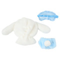 Japan Sanrio Original Plush Costume - Cinnamoroll : Enjoy Idol Cape & Pant & Eye Mask - 3